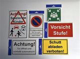 Kein Zugang 250 x 150 mm Warn- Hinweis- und Verbotsschild PST-Kunststoff