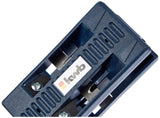 kwb Doppelseitiger Kantenschneider (2 Längenschneider und 4 Fase-Messer, 40 mm in Blau)