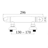 Aqua-Su "Rome" Thermostat-Brausearmatur (chrom)   