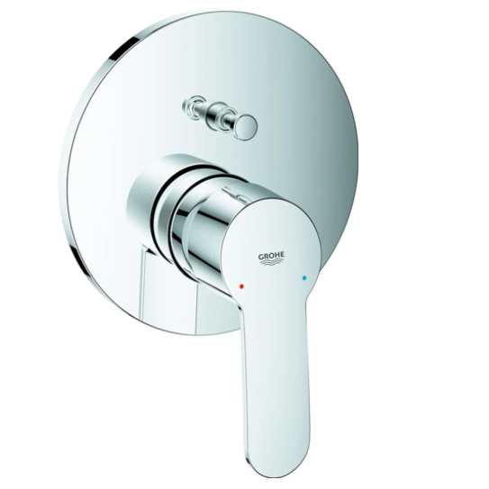 GROHE "Eurostyle Cosmopolitan" Einhand-Wannenarmatur (Unterputz), chrom