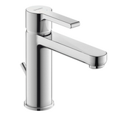 Duravit "B2 M-Size" Einhebel-Waschtischmischer 138 mm (mit Zugstangen-Ablaufgarnitur, chrom)