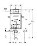 Geberit Kombifix WC-Vorwandelement Basic 110.100.00.1