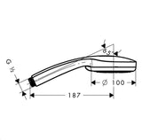 Hansgrohe "Croma 100 Vario EcoSmart" Handbrause   