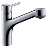 Hansgrohe "Talis S" Spültisch-Einhebelmischer mit Geschirrbrause (Niederdruck, chrom)   