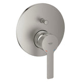 GROHE "Lineare New" Einhand-Wannenbatterie (Unterputz, supersteel)   