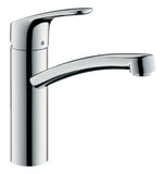 Hansgrohe "Focus / M41 160 1jet" Niederdruck-Küchenarmatur mit Einhebelmischer (chrom)   