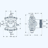 Ideal Standard "Archimodule" Unterputz-Bausatz 1 UNIVERSAL für Wandeinbau   